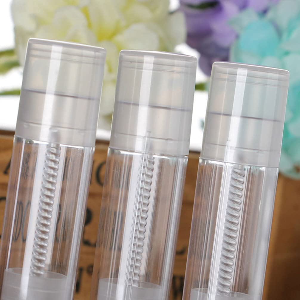 5g Clear Plastic Cosmetic Jars for Chapstick, Lip Balm, Essential Oils & Makeup - 3 Pack | Travel-Friendly Small Containers for DIY Beauty Products, Salves & Creams
