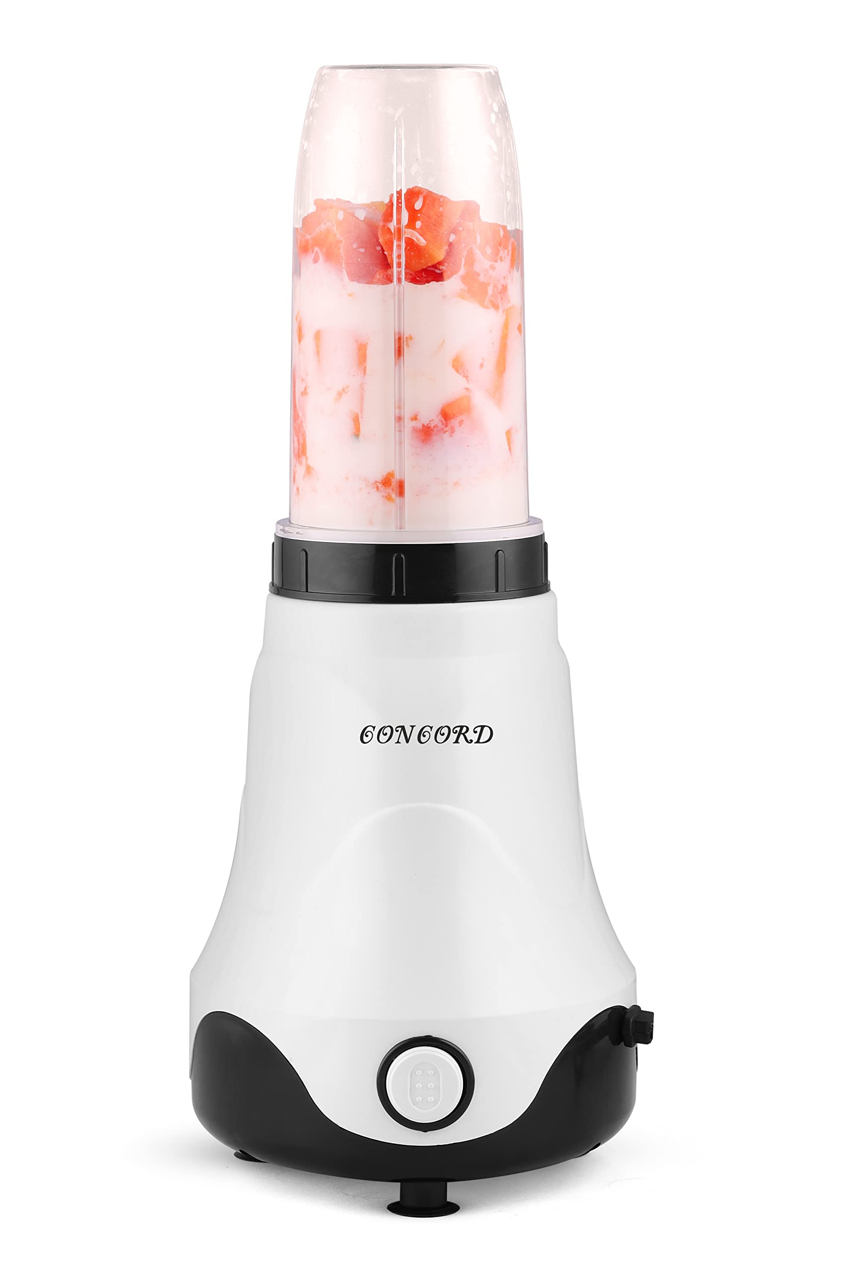 Refurbished Concord Nutri Blender 500W Smoothie Maker with 2 Stainless Steel Blades & Unbreakable Jars - High Speed 20000 RPM Mixer Grinder for Juices, Shakes & Food Prep - Perfect for Home Kitchen & Healthy Lifestyle