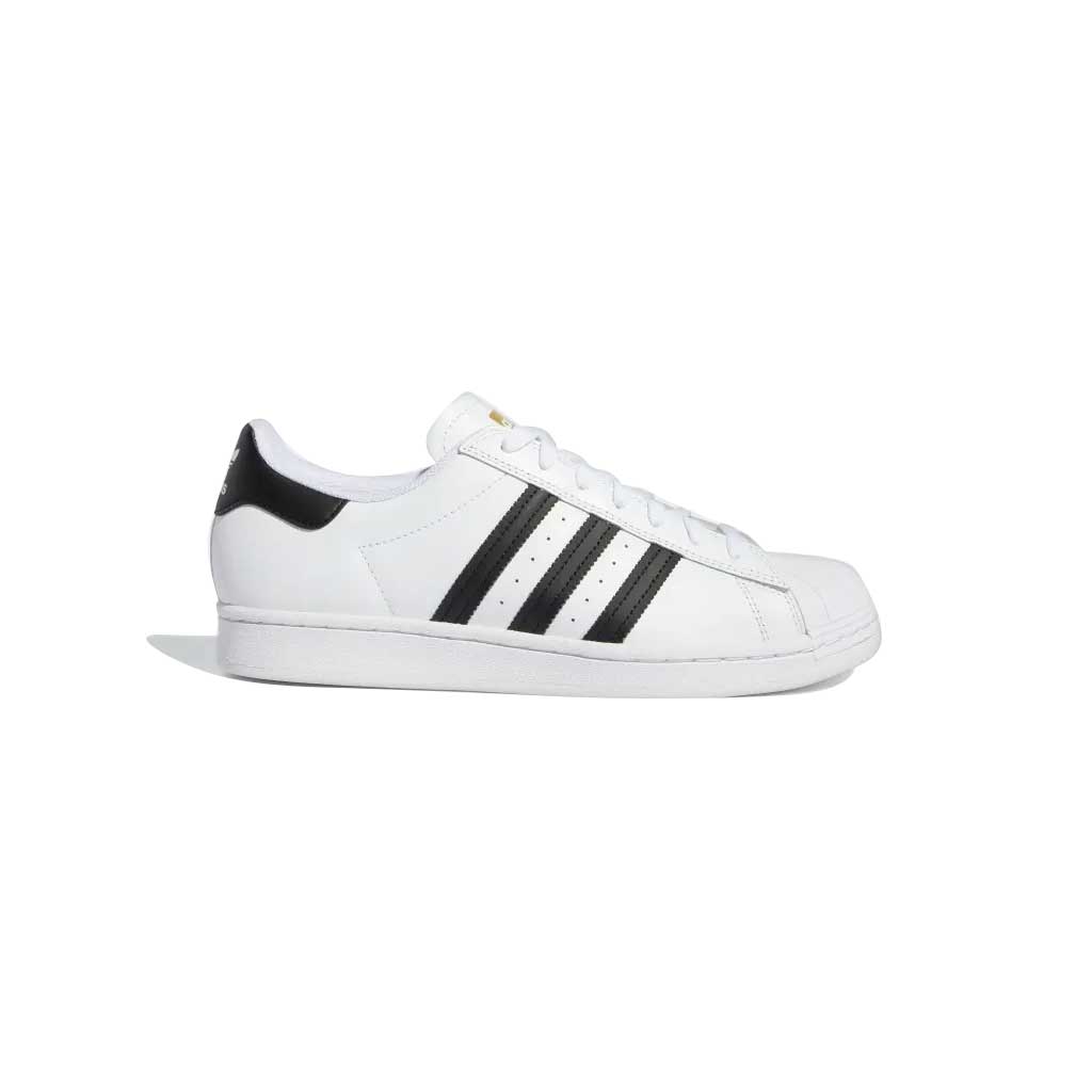 Adidas Superstar ADV Sneakers - Cloud White/Core Black/Cloud White | Classic White & Black Low-Top Shoes for Men & Women | Perfect for Casual Wear, Street Style & Everyday Fashion