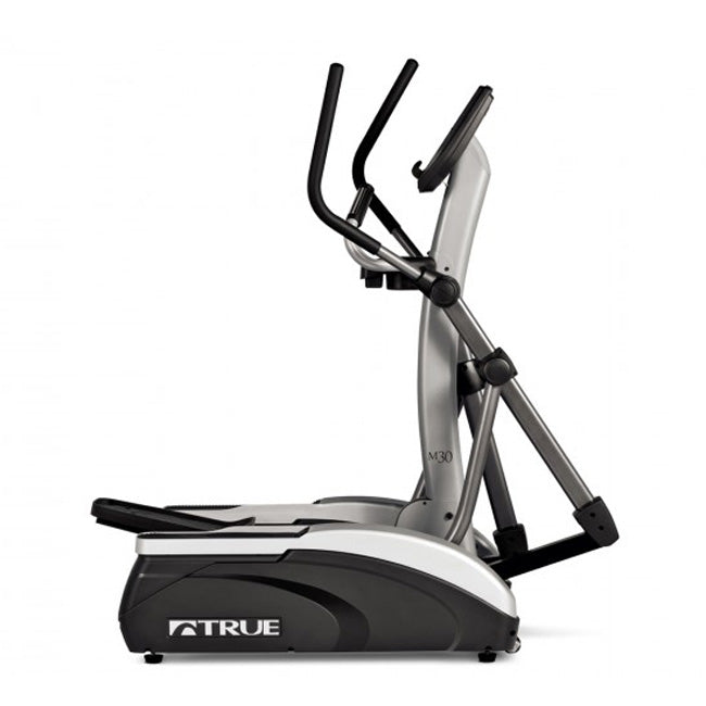 TRUE Fitness M30 Elliptical Trainer - Low Impact Cardio Machine for Home Gym, Full Body Workout Equipment with LCD Display | Perfect for Small Spaces & Apartment Workouts
