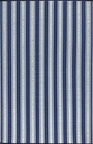 Vertical Stripe - Blue/White