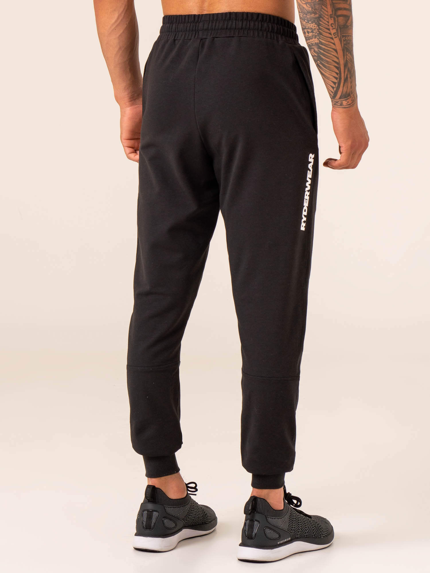 Emerge Track Pant - Faded Black Joggers for Men | Comfortable & Stylish Workout Pants | Perfect for Gym, Running & Casual Wear