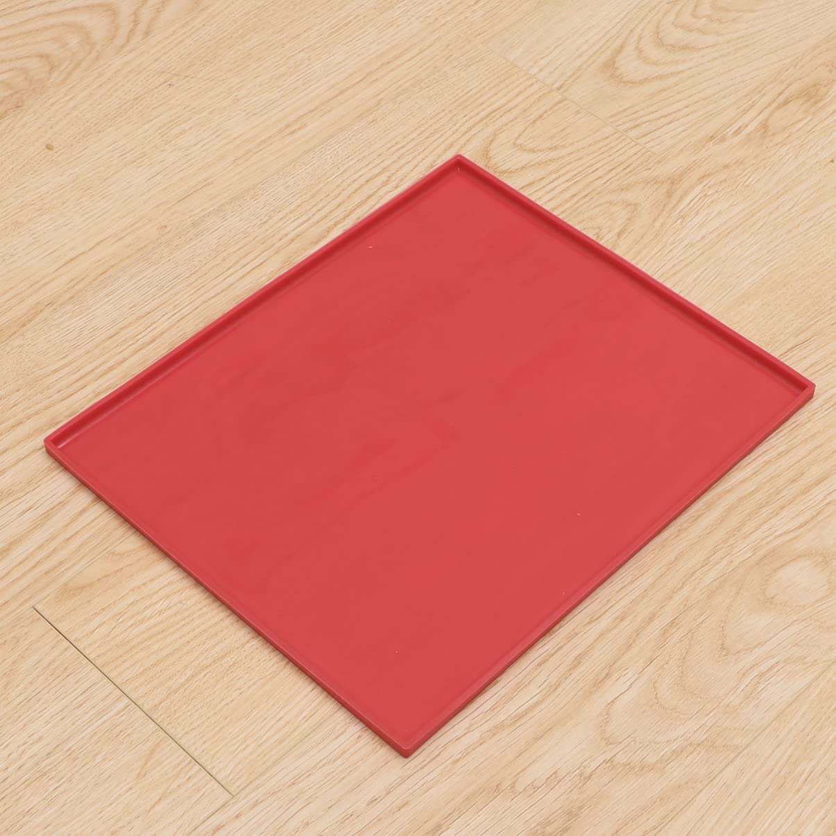 iplusmile Silicone Pet Feeding Mat - Non-Slip Dog & Cat Food Bowl Placemat for Mess-Free Meals - Perfect for Indoor/Outdoor Use, Travel, and Easy Cleaning