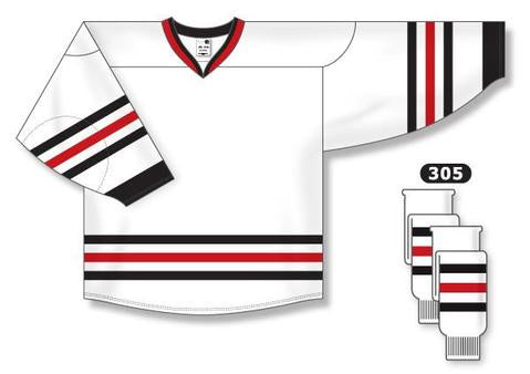 Chicago Blackhawks Custom Away Hockey Jersey - Official NHL Replica Jersey for Men & Women - Perfect for Games, Fan Events & Sports Collectibles