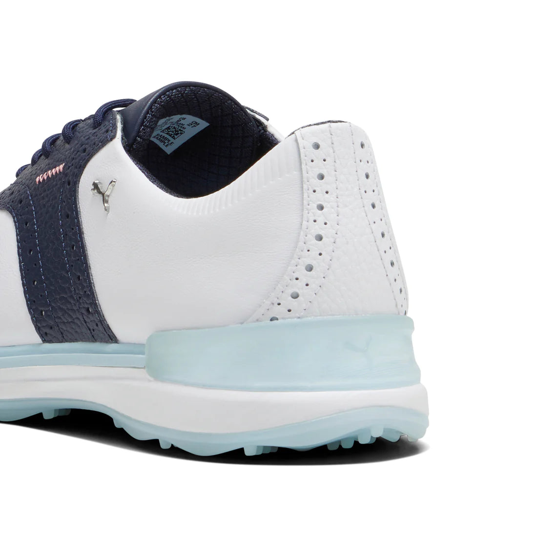 Puma Avant Running Shoes for Men - White & Navy Blue Athletic Sneakers for Jogging, Gym & Casual Wear