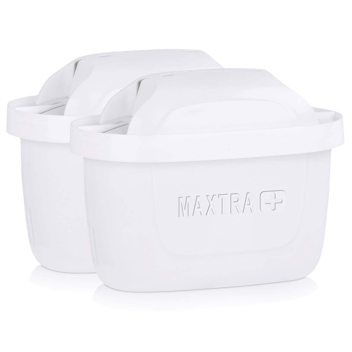 BRITA Maxtra+ Replacement Water Filter Cartridges for Pitchers & Dispensers, 2-Pack, White – Clean & Fresh-Tasting Water for Home & Office