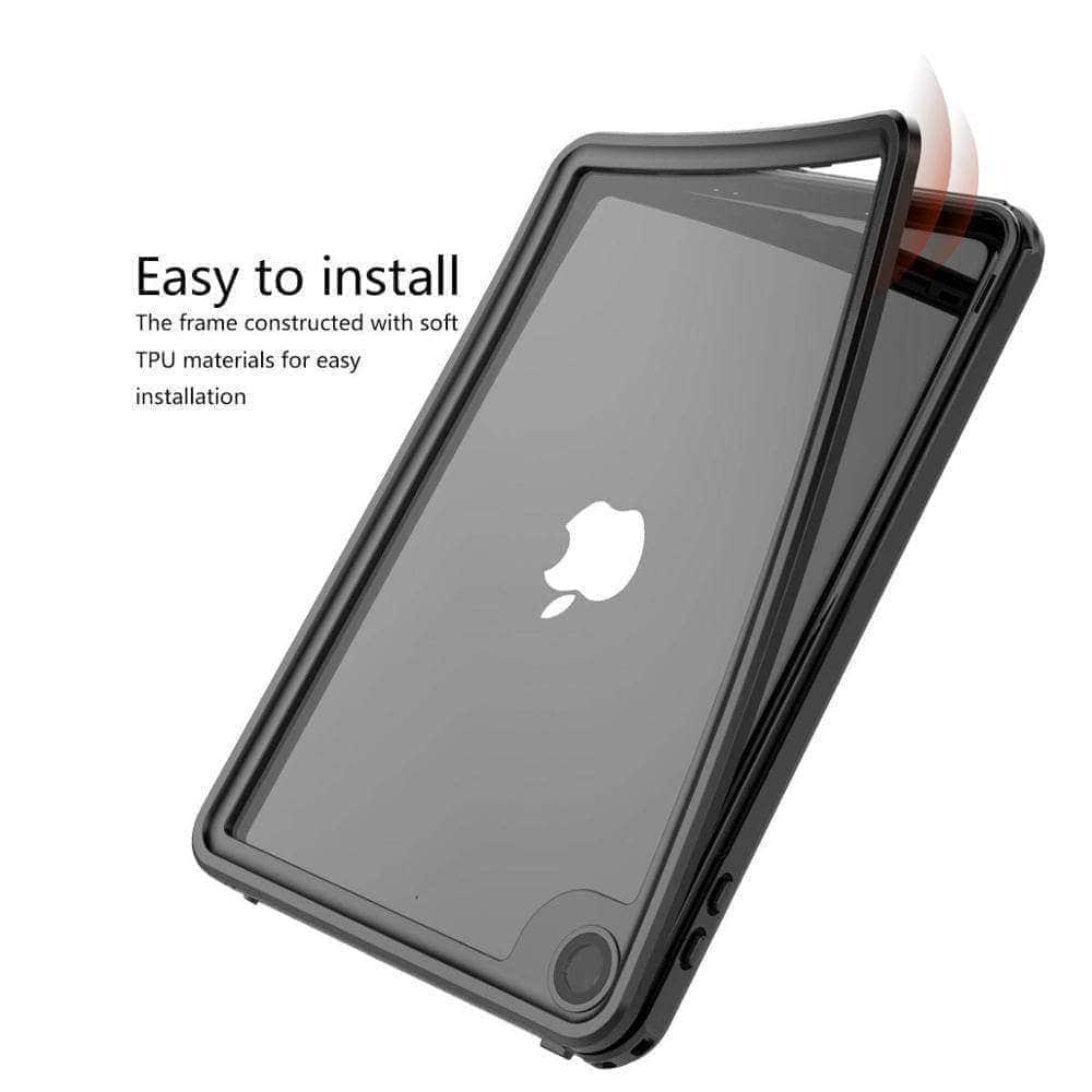 iPad Mini 5 Rugged Protective Case - Waterproof, Shockproof & Dustproof with Built-in Screen Protector | Perfect for Outdoor Adventures, Construction Sites & Extreme Sports