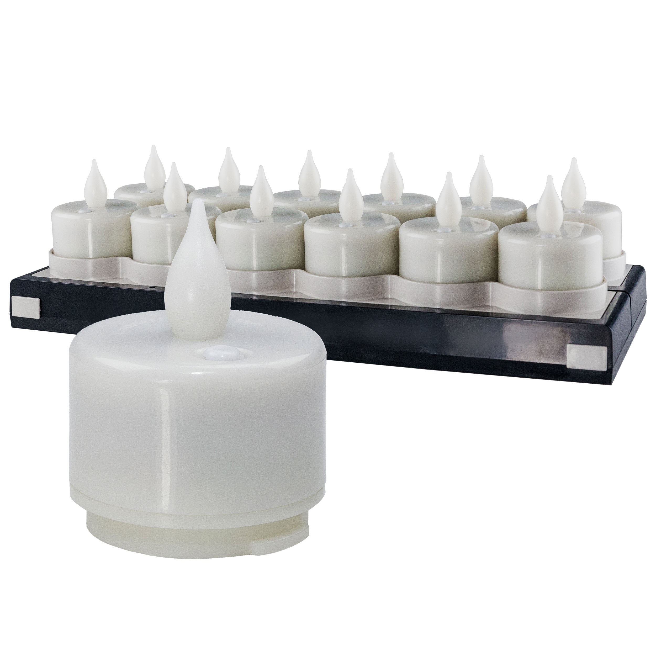 Premium Flameless LED Candles - Natural Lux Series Starter Set with Remote & Timer, Perfect for Home Decor, Weddings, and Relaxation