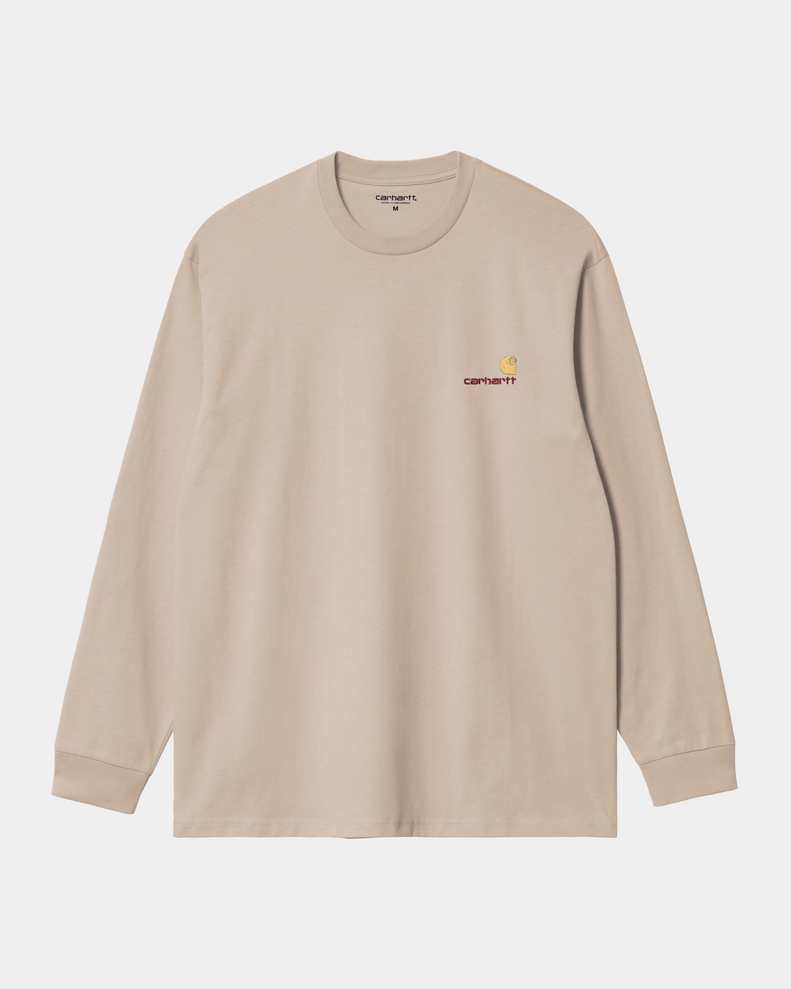 Vintage American Script Long Sleeve T-Shirt | Fleur De Sel Design | Casual Wear for Men & Women | Perfect for Street Style, Date Night & Fall Outfits