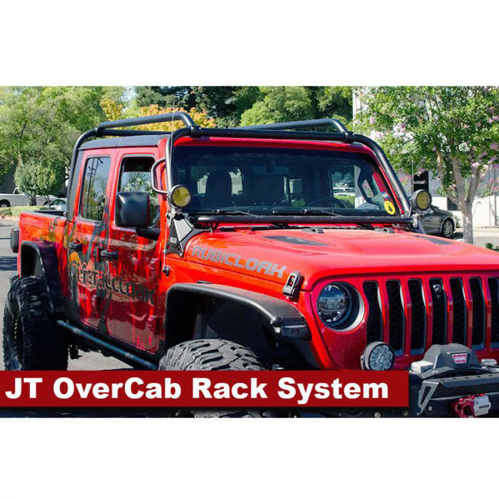 OverCab Rack System for Jeep Gladiator JT | Heavy-Duty Roof Rack | Cargo Carrier for Camping, Off-Roading & Outdoor Adventures