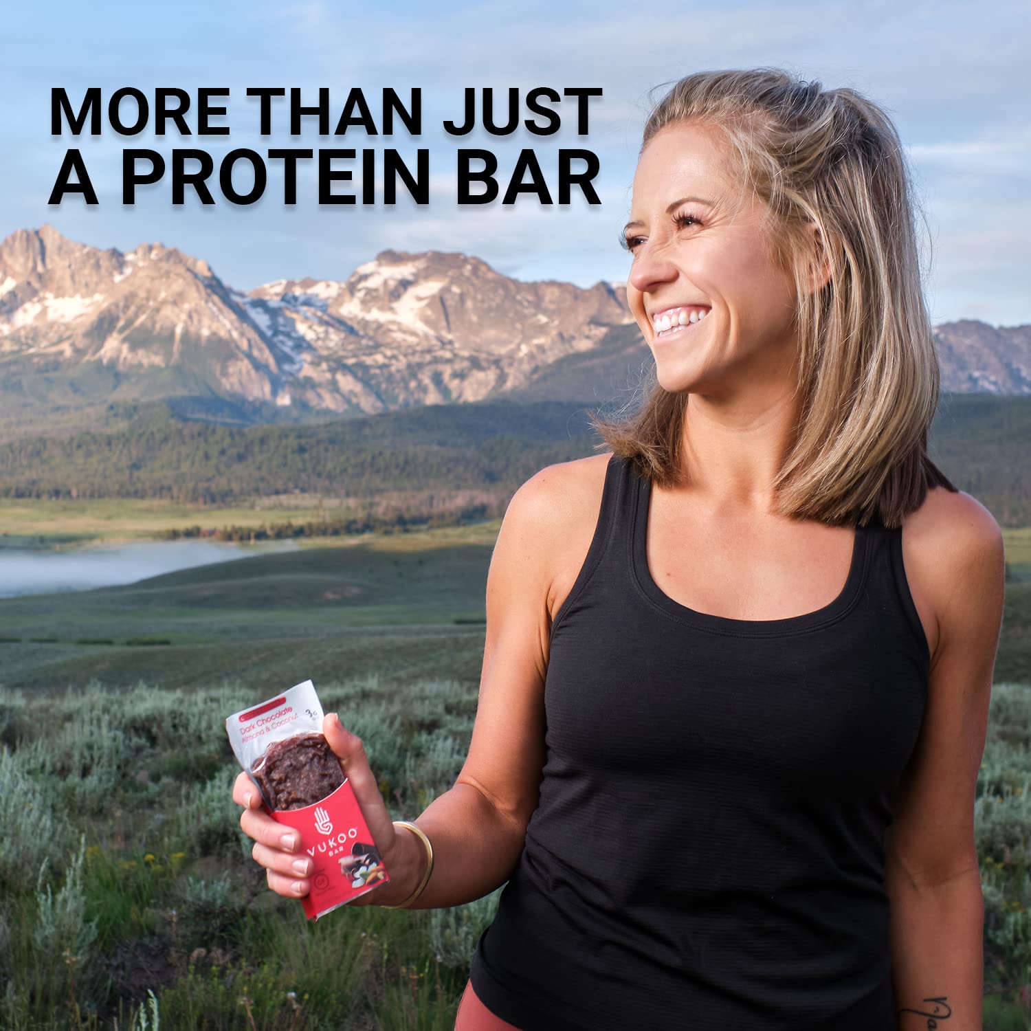 Vukoo Refrigerated Protein Bars - 24 Pack Flavor Variety | Healthy Organic Oats, High Protein Low Sugar Snacks | Gluten Free & High Fiber | Perfect for Gym, Hiking & On-the-Go Nutrition