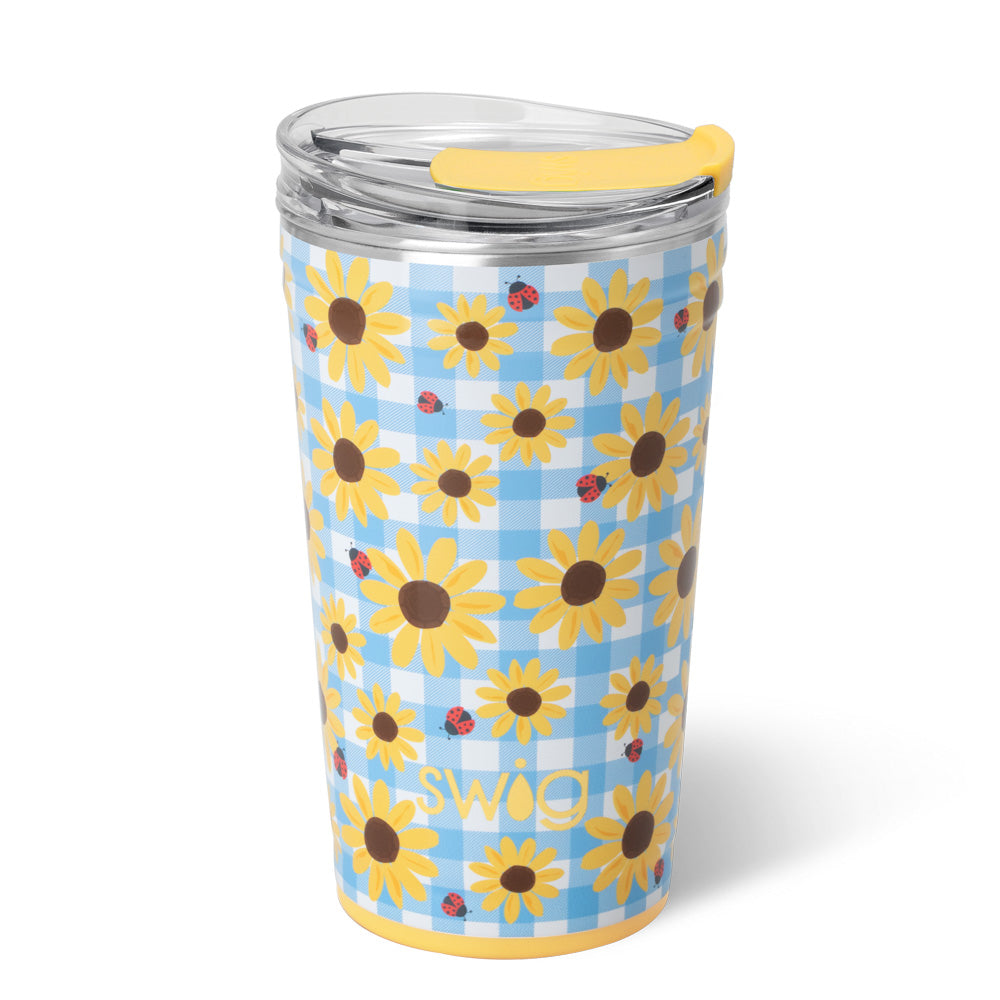 24oz Insulated Picnic Basket Party Cup - Perfect for Outdoor Gatherings, BBQs, and Beach Parties
