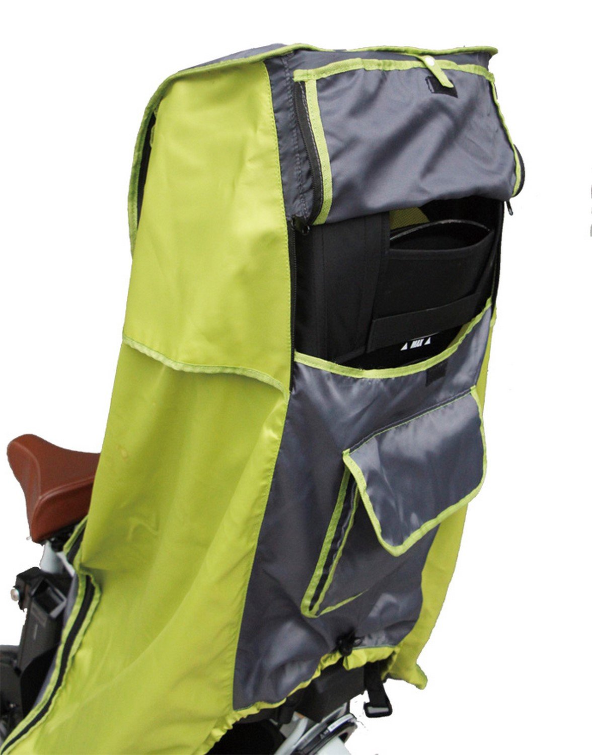 Premium Bicycle Child Seat Canopy Cover - Waterproof & UV Protection for Toddlers - Perfect for Sunny Days, Rainy Weather & Outdoor Family Cycling Adventures