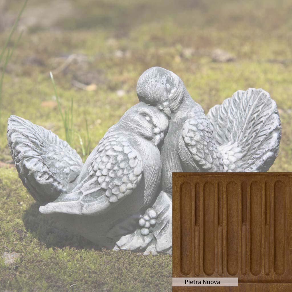 Campania International Dove Small Pair Garden Statue - Elegant Outdoor Decor for Patio, Yard & Garden - Perfect for Wedding, Anniversary & Home Decoration Gifts