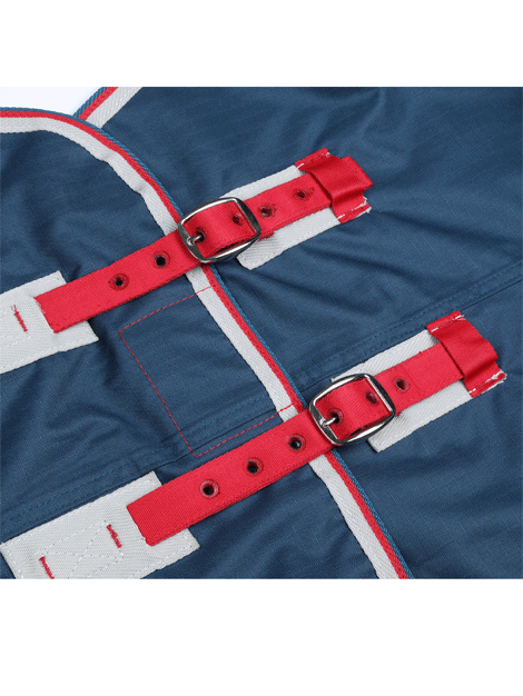 Shires Tempest Lightweight Turnout Blanket 0g Fill - Perfect for Mild Weather Horse Riding and Stable Use