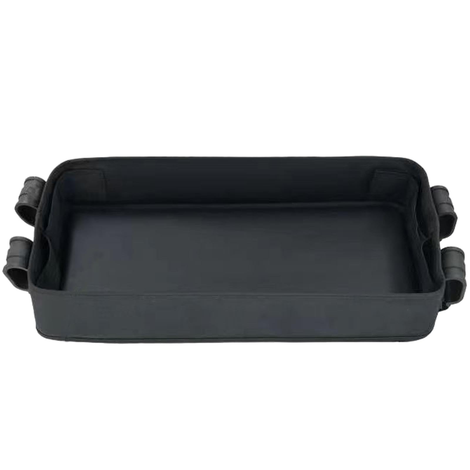 Stroller Snack Tray with Cup Holder - Waterproof Faux Leather Organizer for Baby Stroller Accessories | Perfect for Snacks, Drinks & Toys While Shopping or Walking