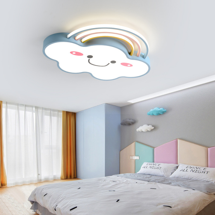LED Cloud Ceiling Light for Kids - Cute Decorative Nursery Lighting for Bedroom, Playroom & Baby Room - Soft Glow Night Light for Children
