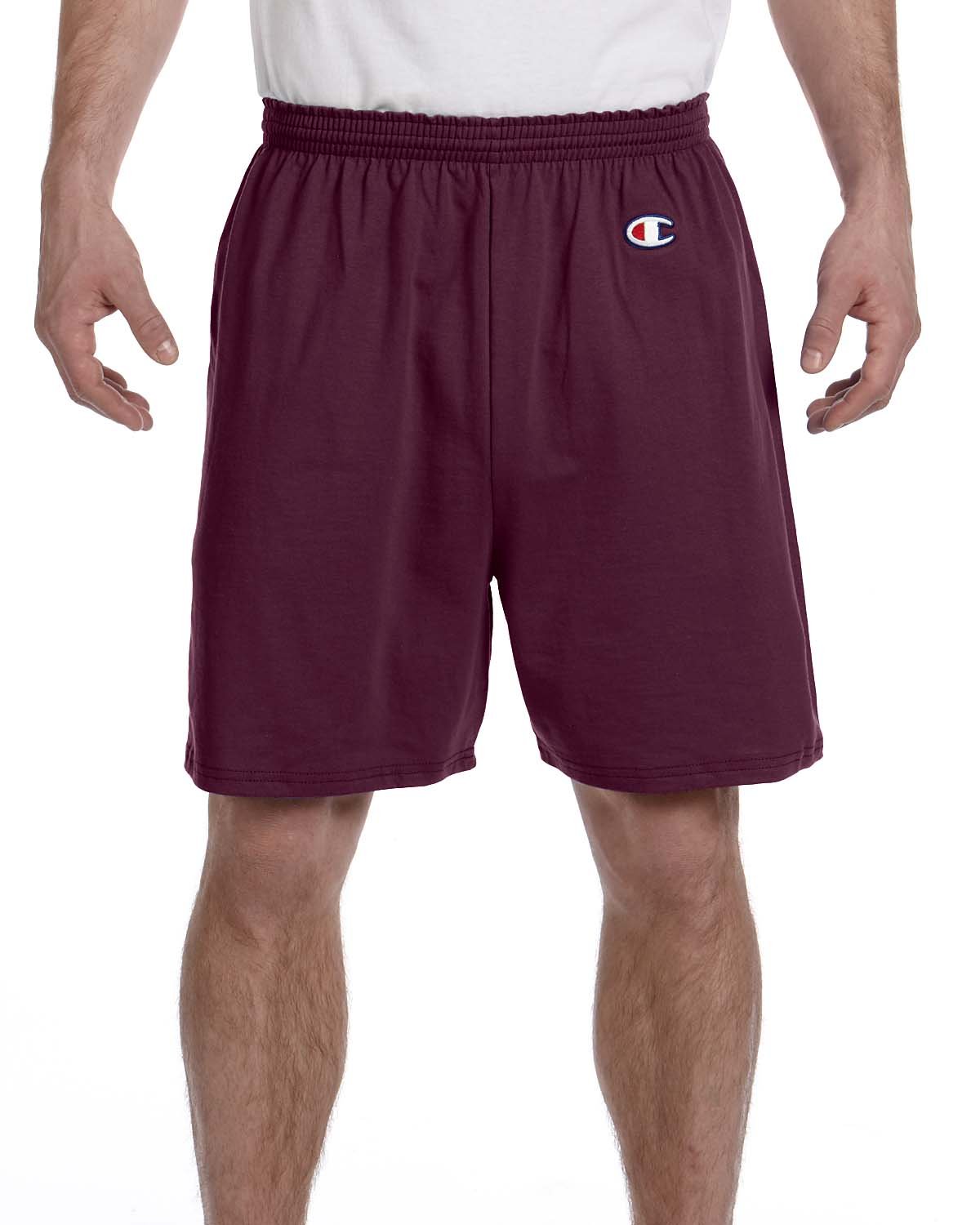 Champion Men's Cotton Gym Shorts 8187 - Comfortable Workout & Running Shorts for Training, Basketball & Casual Wear