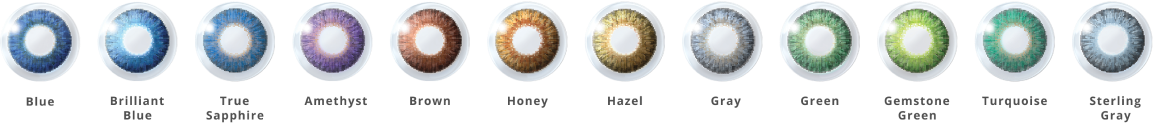 Air Optix Colors Plano 2-Pack Contact Lenses - Natural Eye Color Enhancement | $49.99 with Free StarTrack Courier Shipping | Perfect for Costume Parties, Cosplay & Everyday Wear