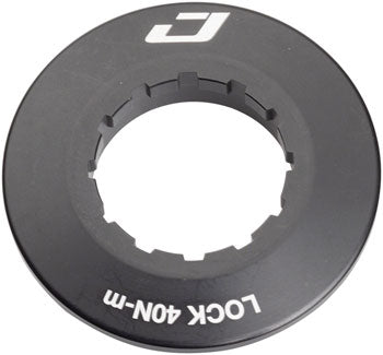 Jagwire Center Lock Disc Brake Rotor Lock Ring - 9mm & 12mm Axles - High-Quality Alloy - Black - Perfect for Mountain Bikes & Road Bikes