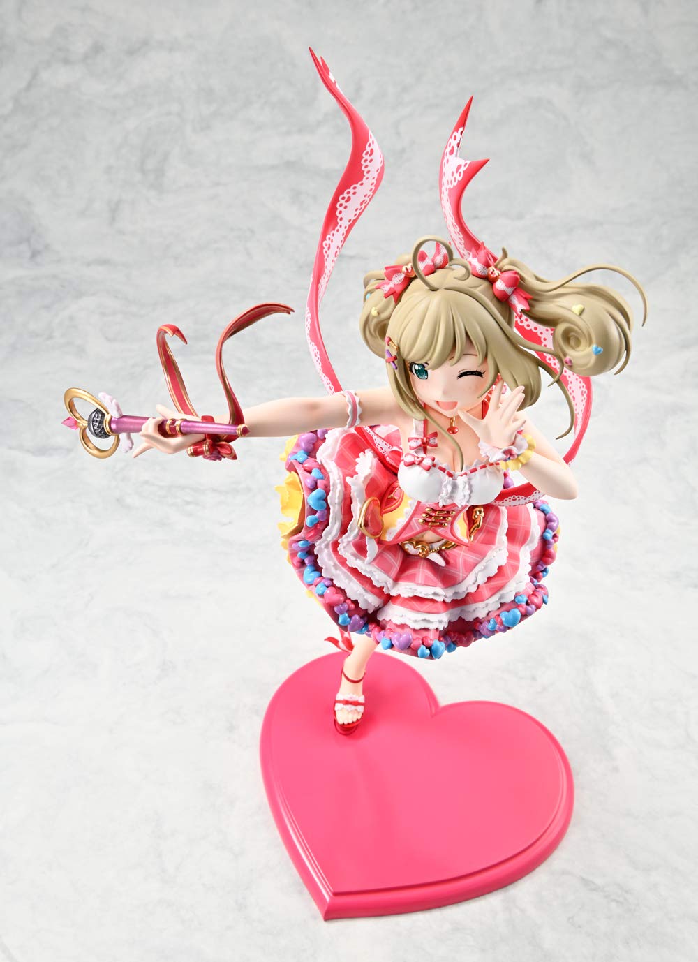 The Idolmaster Cinderella Girls Sato Heart to Heart Version 1/8 Scale PVC Anime Figure - Perfect for Collectors & Anime Fans Display
