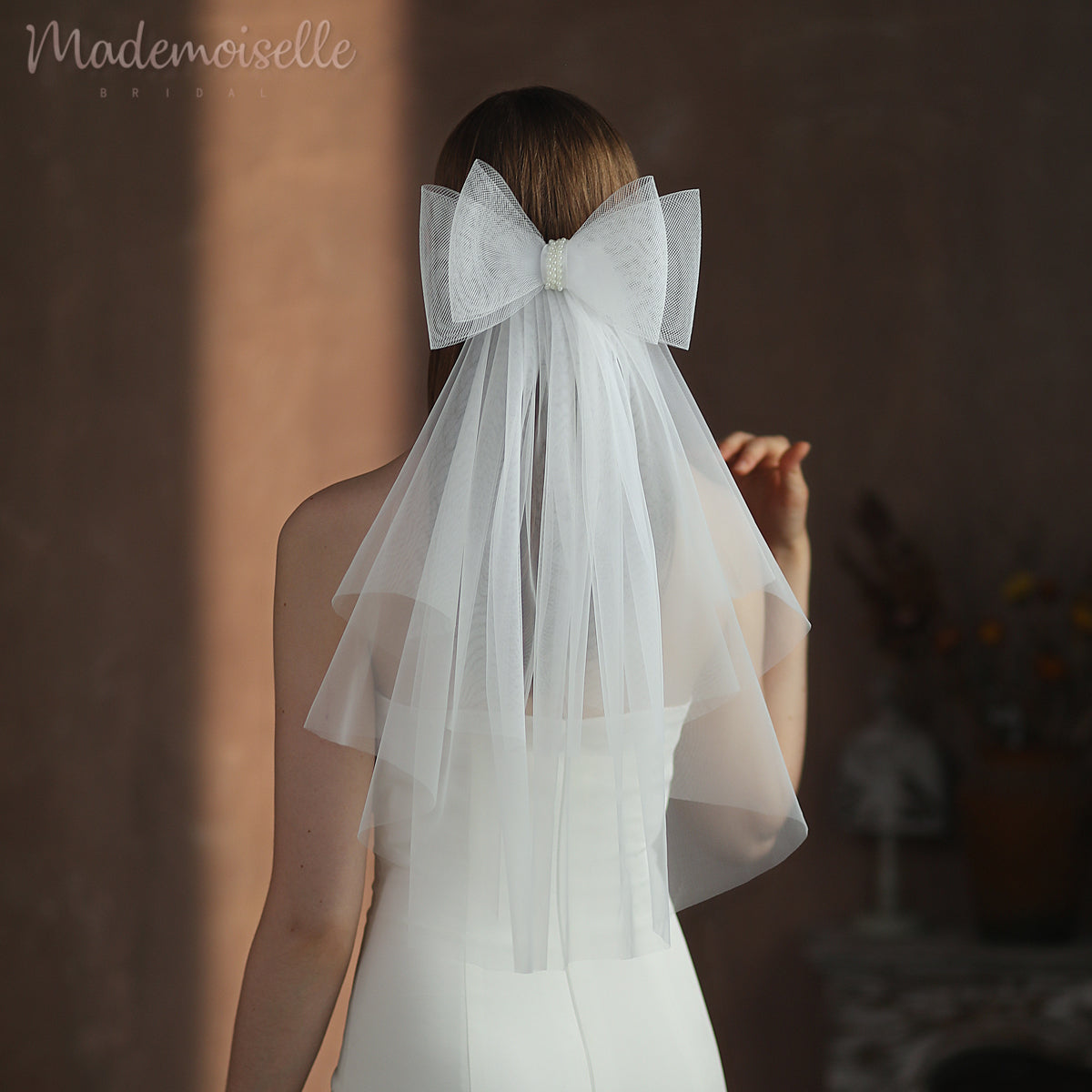 Emily Veil - Elegant Bridal & Wedding Veil for Bride | Perfect for Weddings, Prom & Special Occasions