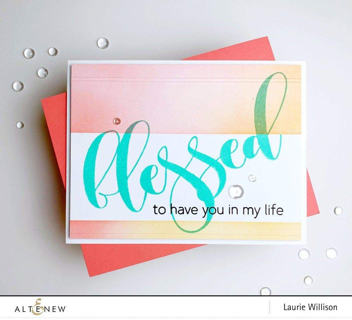 Mega Greetings 4 Stamp & Die Bundle Set for Card Making - Perfect for DIY Scrapbooking, Invitations, and Handmade Greeting Cards