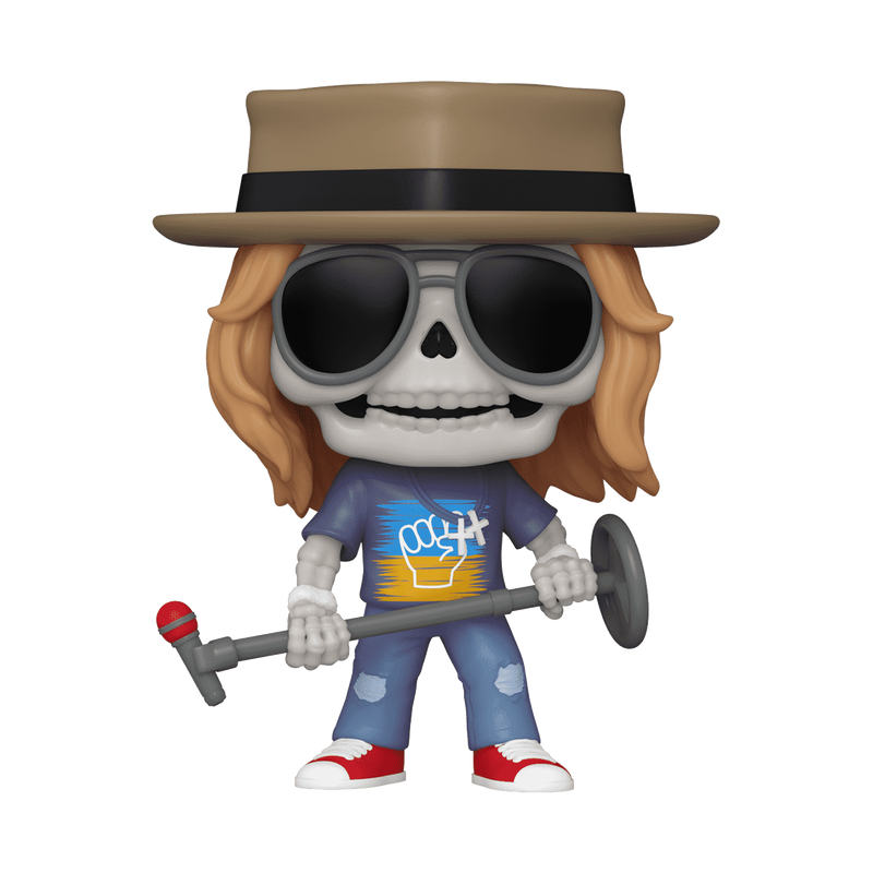 Guns N Roses Axl Rose Skeleton Funko Pop! Vinyl Figure #401 - Perfect for Rock Music Fans, Collectors, and Gift Giving
