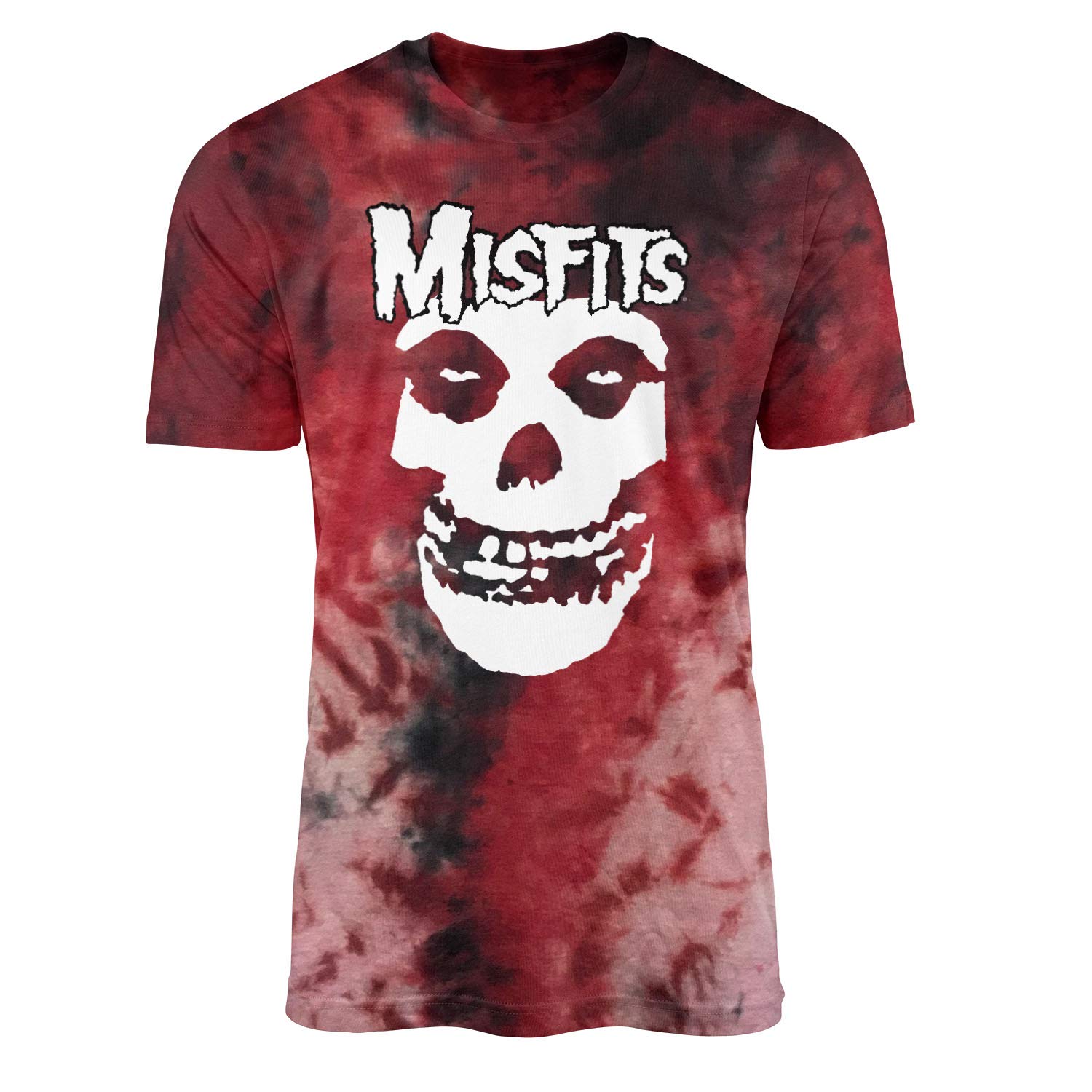 Vintage Misfits Red Dawn Wash Graphic T-Shirt for Men - 2XL Size | Punk Rock Band Merch | Casual Wear & Concert Outfit