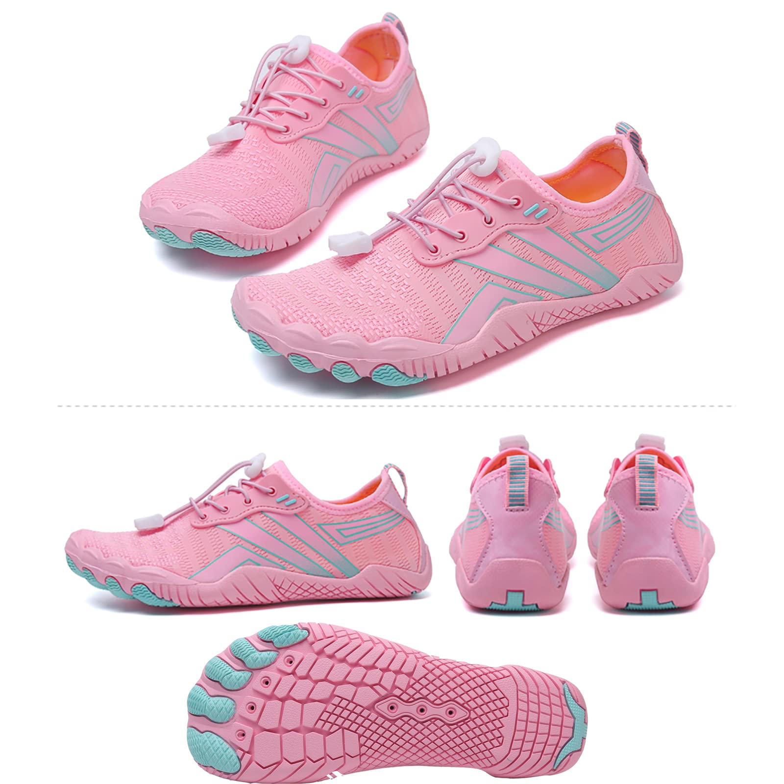 **Men's & Women's Quick-Dry Water Shoes - Barefoot Beach Swim Shoes for Surfing, Diving, Pool & Aqua Activities | Lightweight & Comfortable for Outdoor Water Sports**