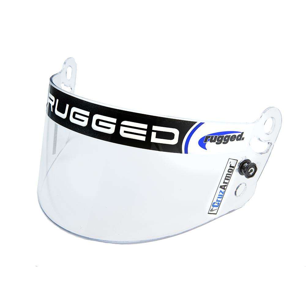 Pyrotect Clear Helmet Shield - Motorcycle Racing Visor for CruzArmor Helmets | UV Protection & Anti-Fog Lens | Perfect for Track Days, Street Riding & Safety Gear Enthusiasts