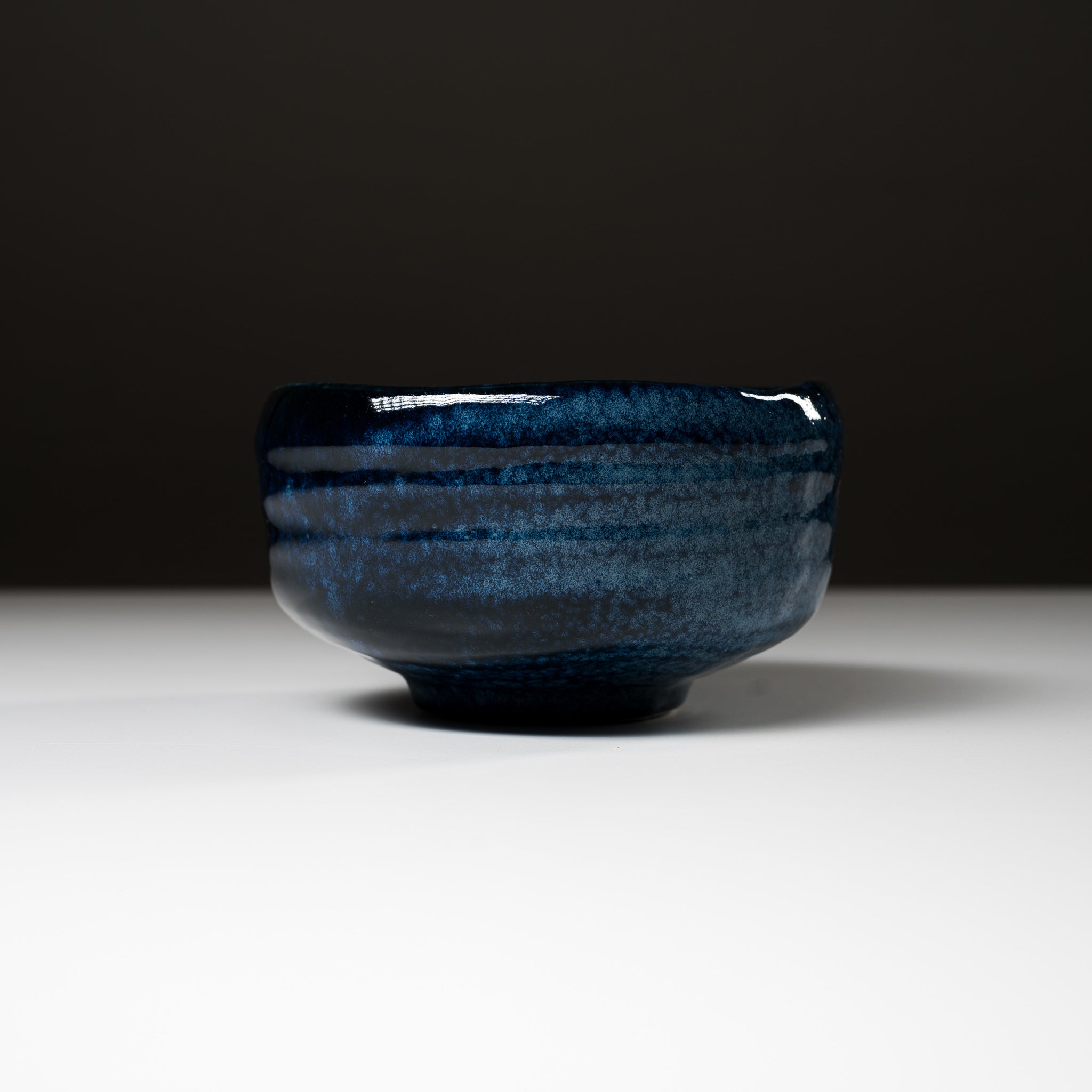 Premium Matcha Bowl - Lapis Blue Ceramic Tea Cup for Japanese Tea Ceremony | Handcrafted Traditional Chawan for Matcha, Green Tea & Hot Beverages | Perfect for Zen Meditation, Tea Parties & Home Decor