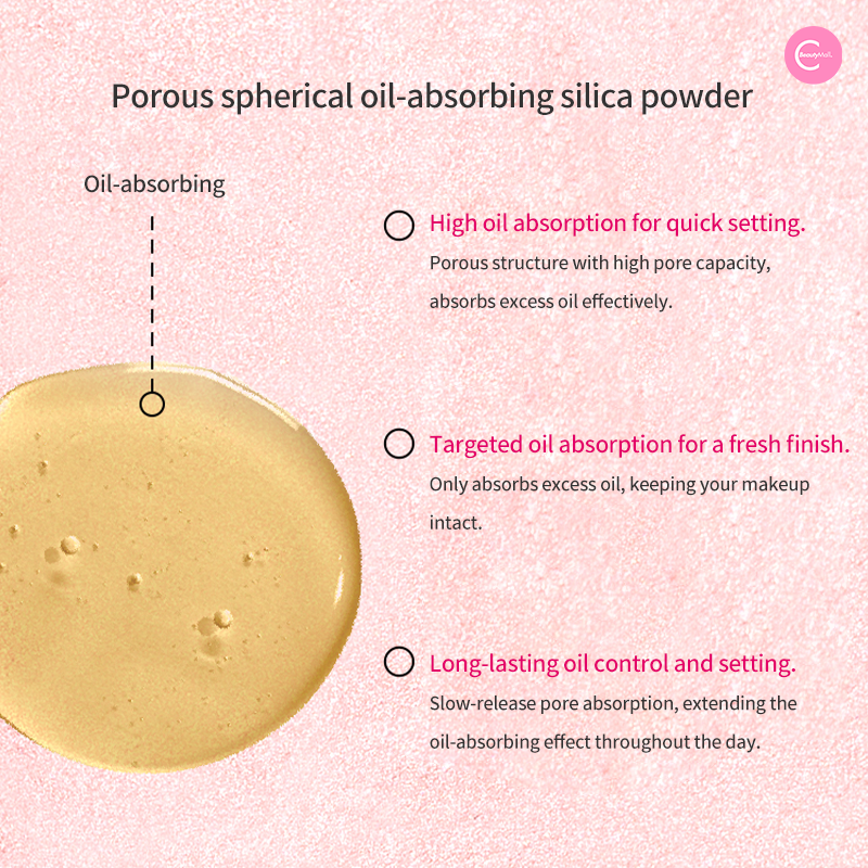 CATKIN Three Color Hibiscus Loose Powder - Long Lasting Oil Control & Pore Minimizing Face Makeup | Perfect for Daily Wear & Special Occasions