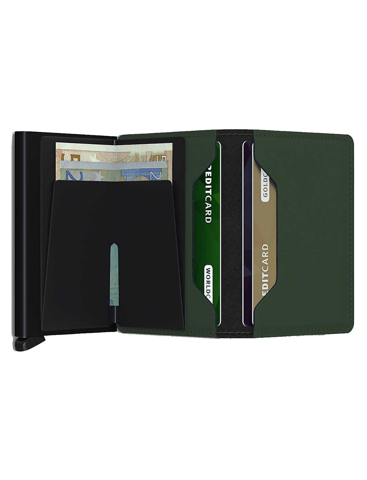 SECRID Slimwallet Matte - RFID Blocking Minimalist Wallet for Men & Women | Ultra-Thin & Durable | Perfect for Travel, Business & Everyday Use
