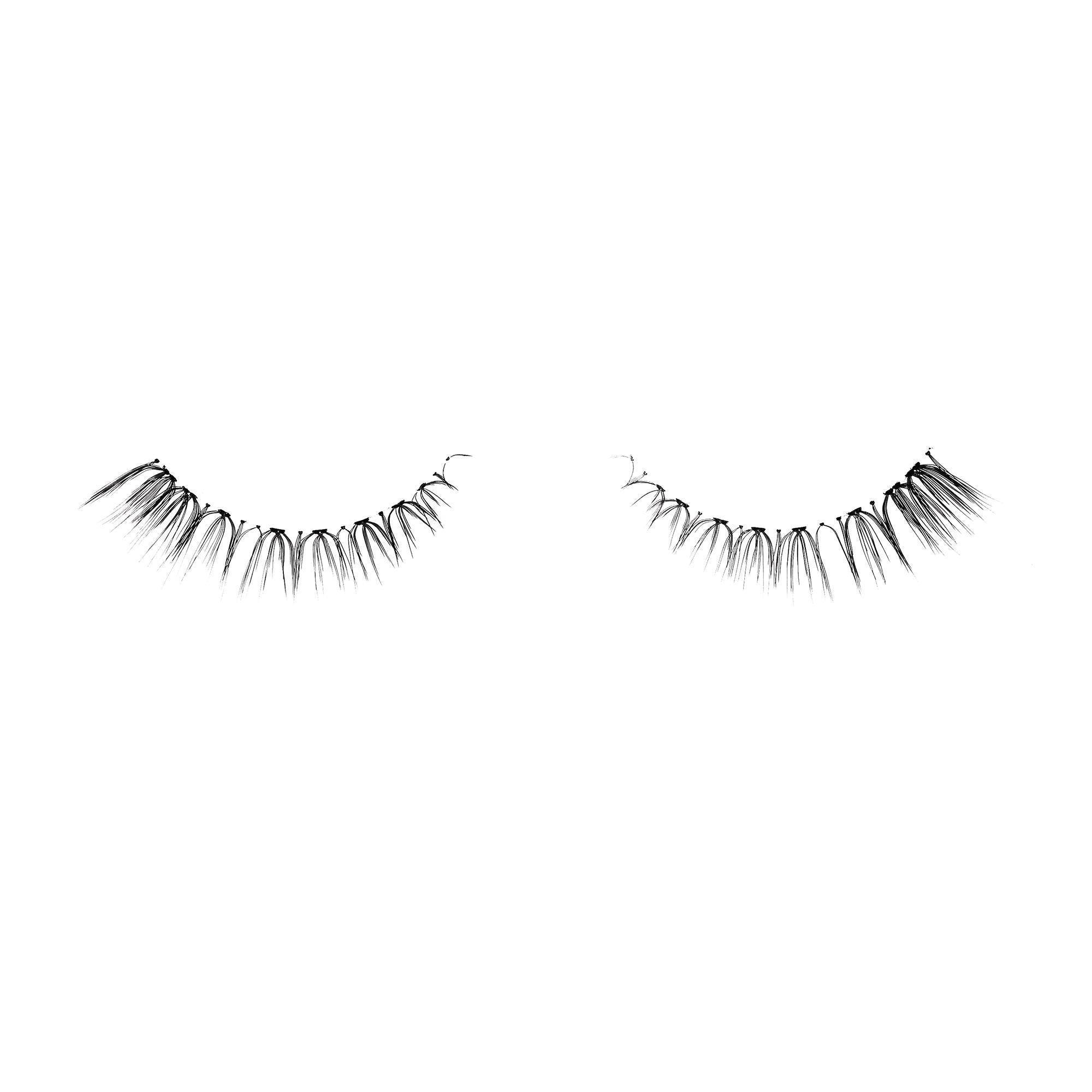 Ardell Soft Touch Black False Eyelashes - Natural Look, Lightweight & Comfortable for Daily Wear, Parties & Special Occasions