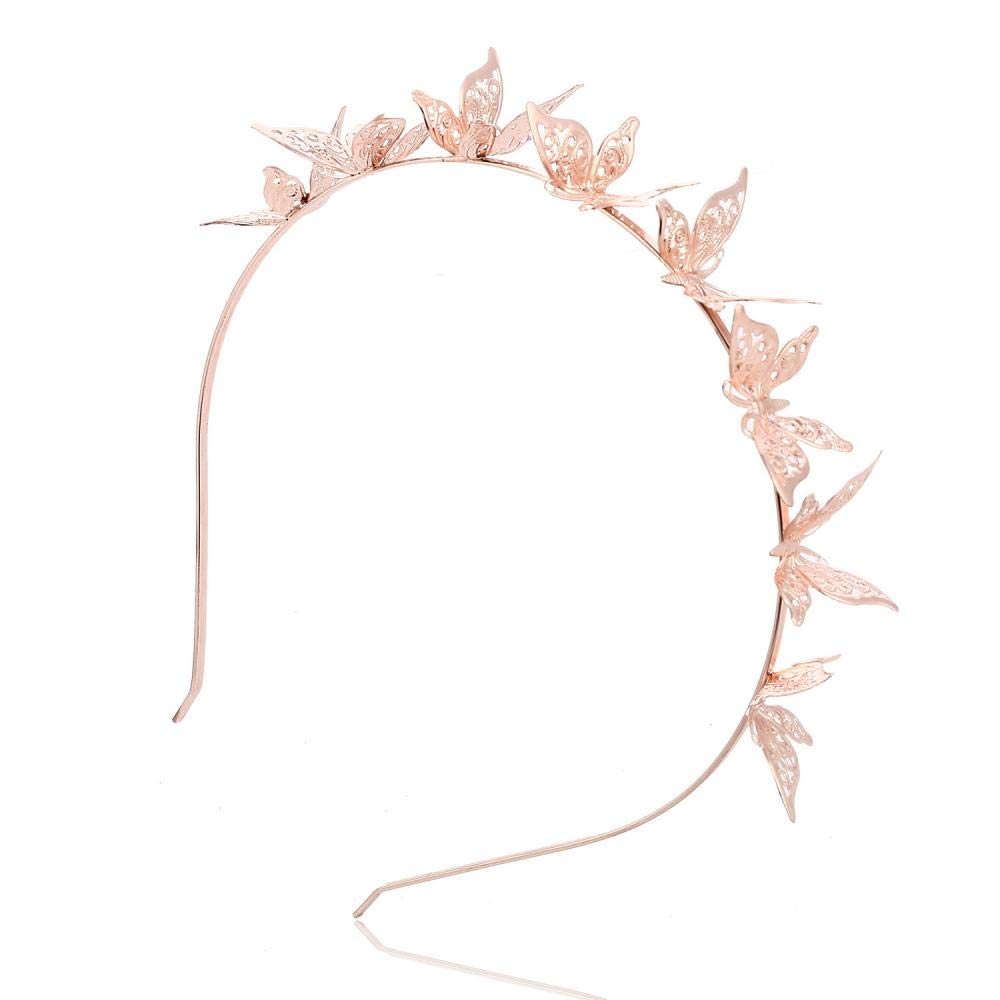 Butterfly Hair Clips for Women - Crystal Alloy Hair Accessories, Headbands & Kids Jewelry - Perfect for Christmas Gifts, Parties & Daily Wear