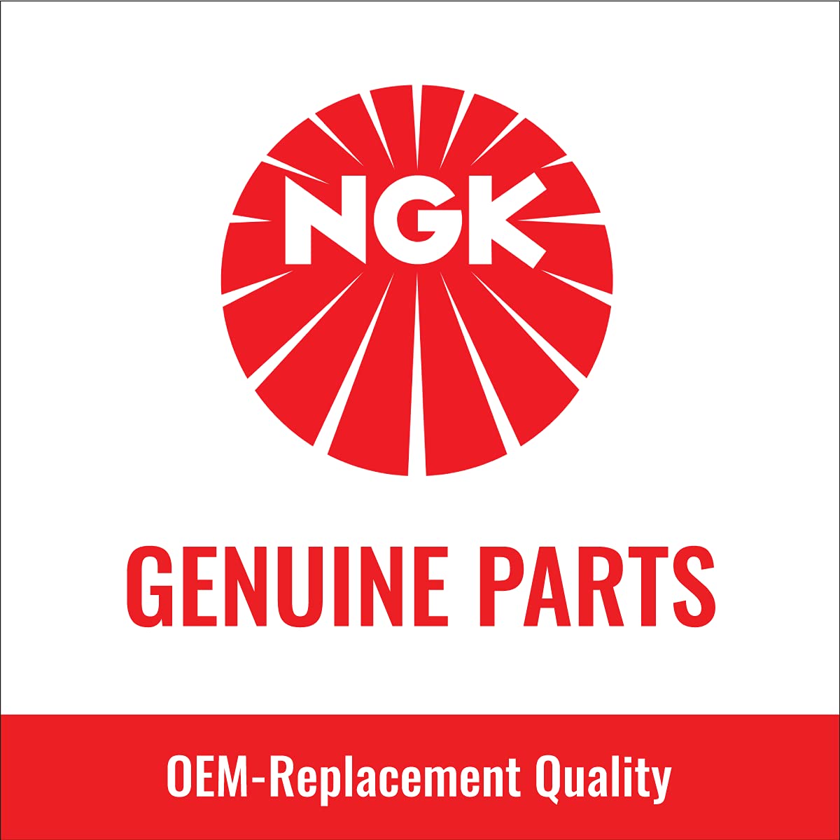 NGK V-Power Spark Plugs (8-Piece Set) - Compatible with Ford Mustang 4.3L 4.7L 5.0L 5.8L 6.4L 7.0L V8 Engines (1964-1973 Models) - High Performance Ignition for Classic Muscle Cars & Restoration Projects