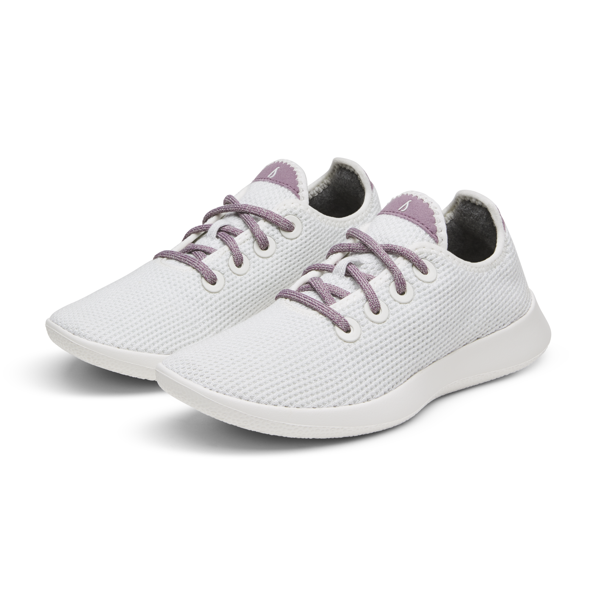 Women's Tree Runner Sneakers - Blizzard/Hanami Plum Color with Blizzard Sole | Lightweight Eco-Friendly Running Shoes for Women | Perfect for Jogging, Gym Workouts & Daily Wear