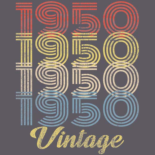 Vintage 1950 Retro 75th Birthday Gift T-Shirt for Men - Perfect 75 Year Old Grandpa Present - Great for Birthday Parties & Milestone Celebrations