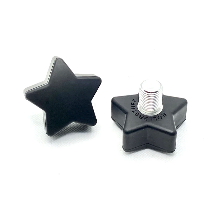 High-Quality Star Toe Stops for Roller Skates - Durable & Non-Slip Replacement Toe Stops for Roller Derby, Artistic Skating & Outdoor Use