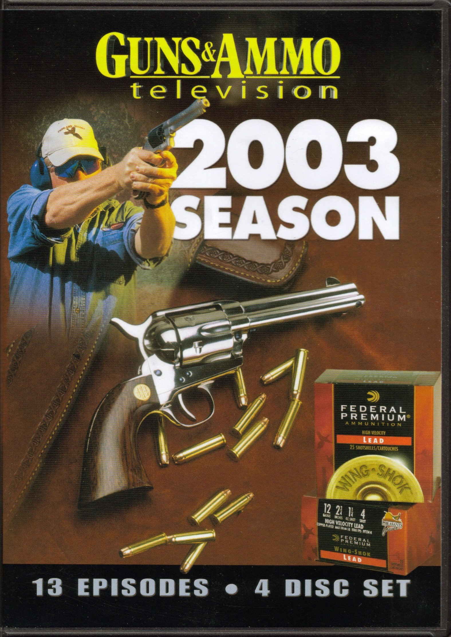 Guns & Ammo TV Show - Complete 2003 Season | Hunting & Shooting Sports Entertainment | Perfect for Firearms Enthusiasts & Outdoor Lovers
