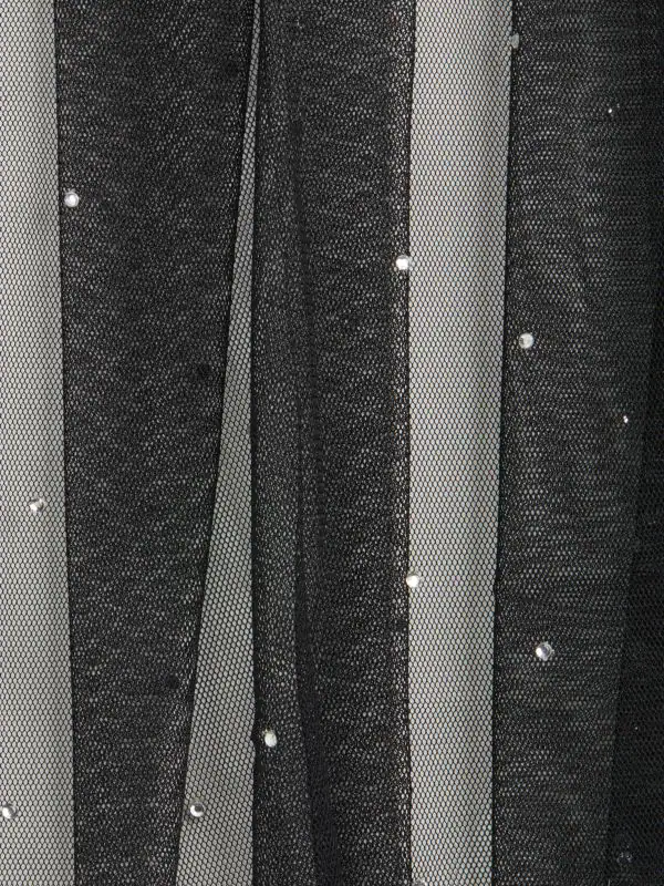 Elegant Sheer Crystal Scarf for Women - Lightweight Glitter Shawl Wrap - Perfect for Evening Parties, Weddings & Special Occasions