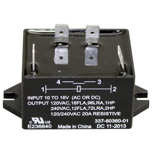 337-60360-01 Replacement Relay Compatible with Traulsen Refrigerators & Freezers - Perfect for Commercial Kitchen Equipment Repair