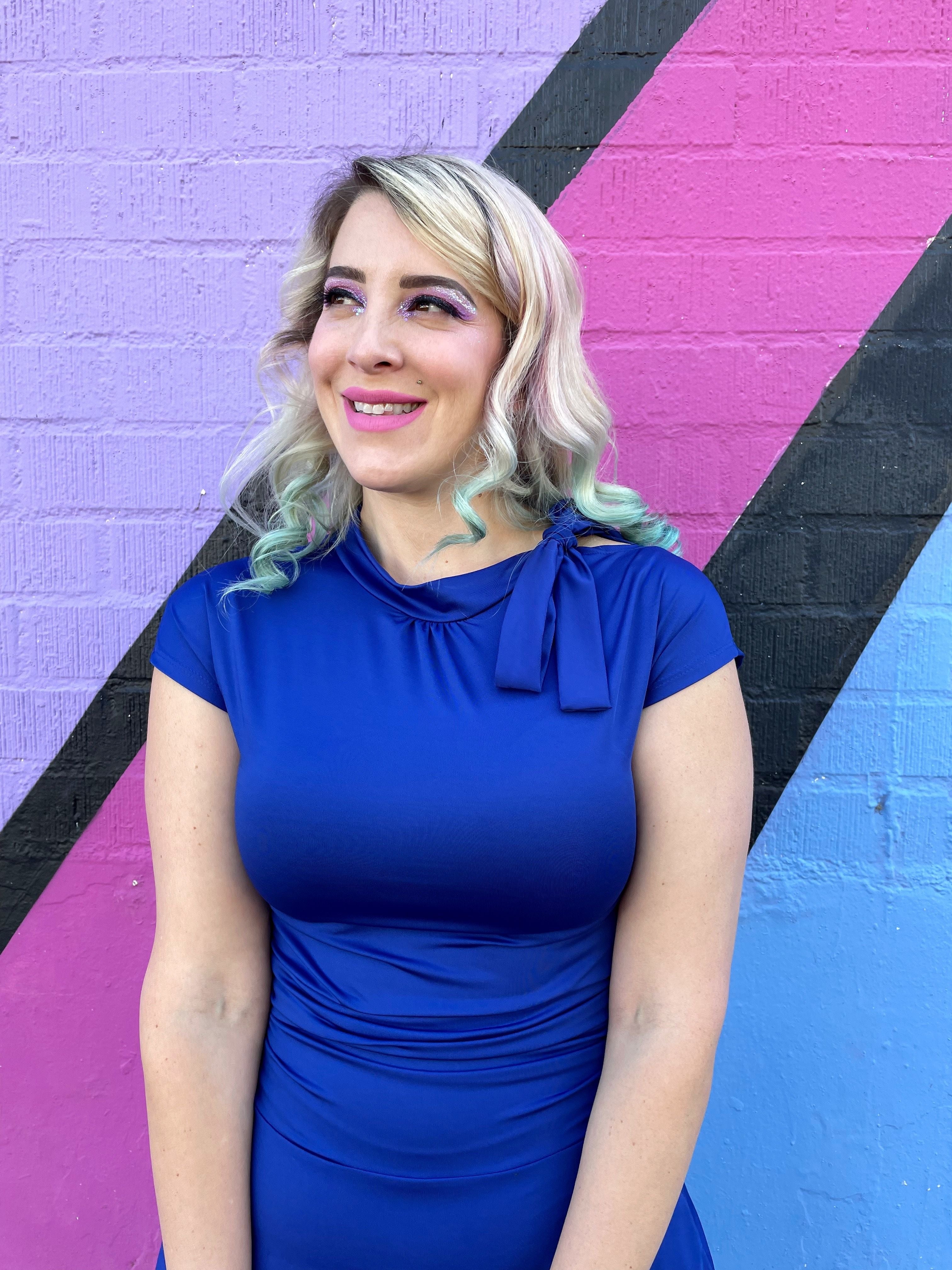 Royal Blue Bombshell Dress for Women - Sexy Bodycon Party & Evening Gown | Perfect for Cocktail Parties, Date Nights & Special Occasions