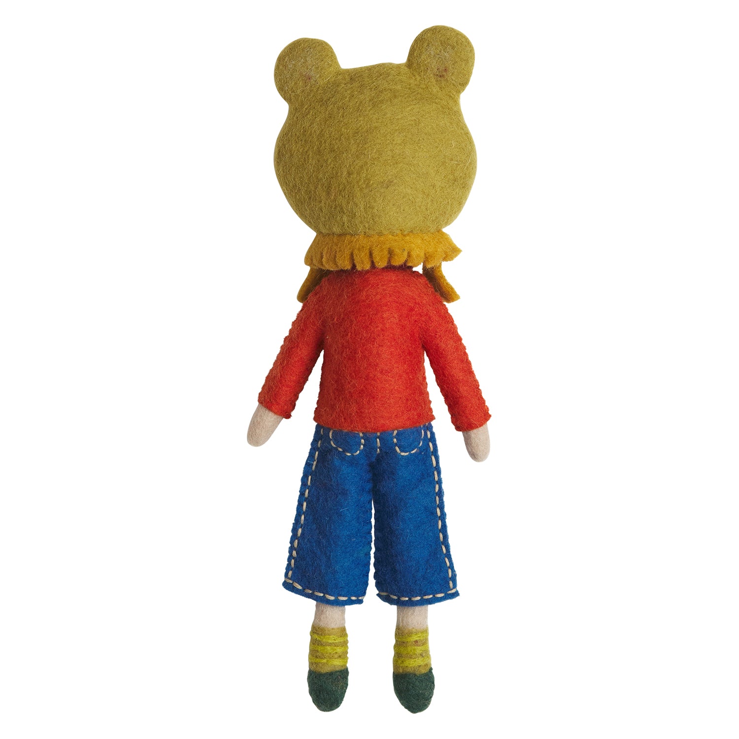 Handmade Marianne Felt Doll - Soft Plush Toy for Kids & Collectors | Perfect for Nursery Decor, Birthday Gifts & Themed Parties