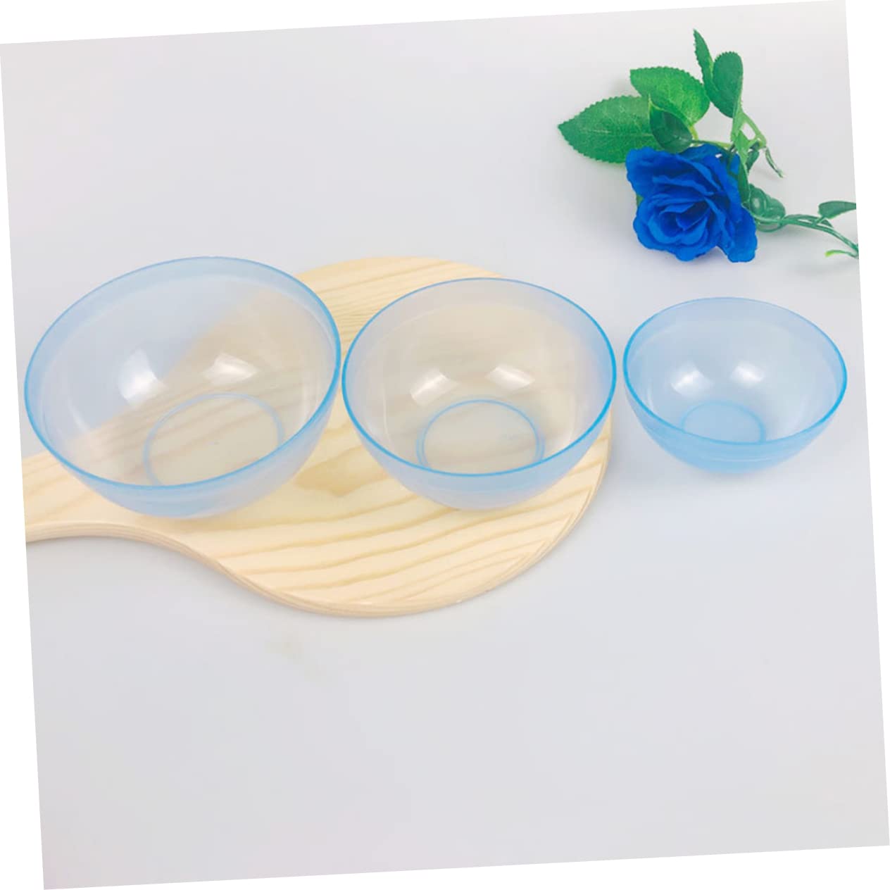 10Pcs Plastic Skincare Mixing Bowl Set for DIY Face Masks - Beauty Salon Tools & Spa Essentials (Random Colors) - Perfect for At-Home Facials, Spa Treatments & Professional Use