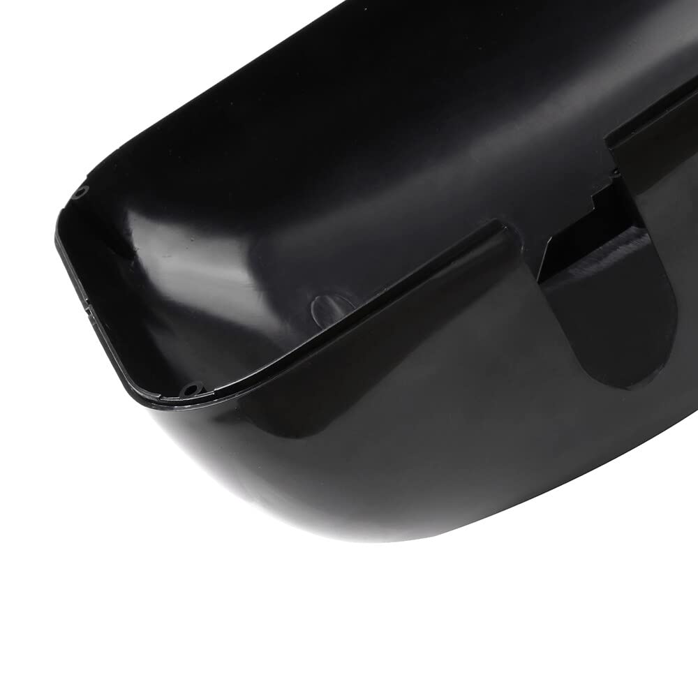 SCITOO Black Truck Hood Mirror Tow Mirror for Kenworth T660 T600 T370 T270 T800 (2008-2016) - Door Mounted Replacement Mirror with PC LH Cap - Perfect for Heavy-Duty Trucks & Long-Haul Driving