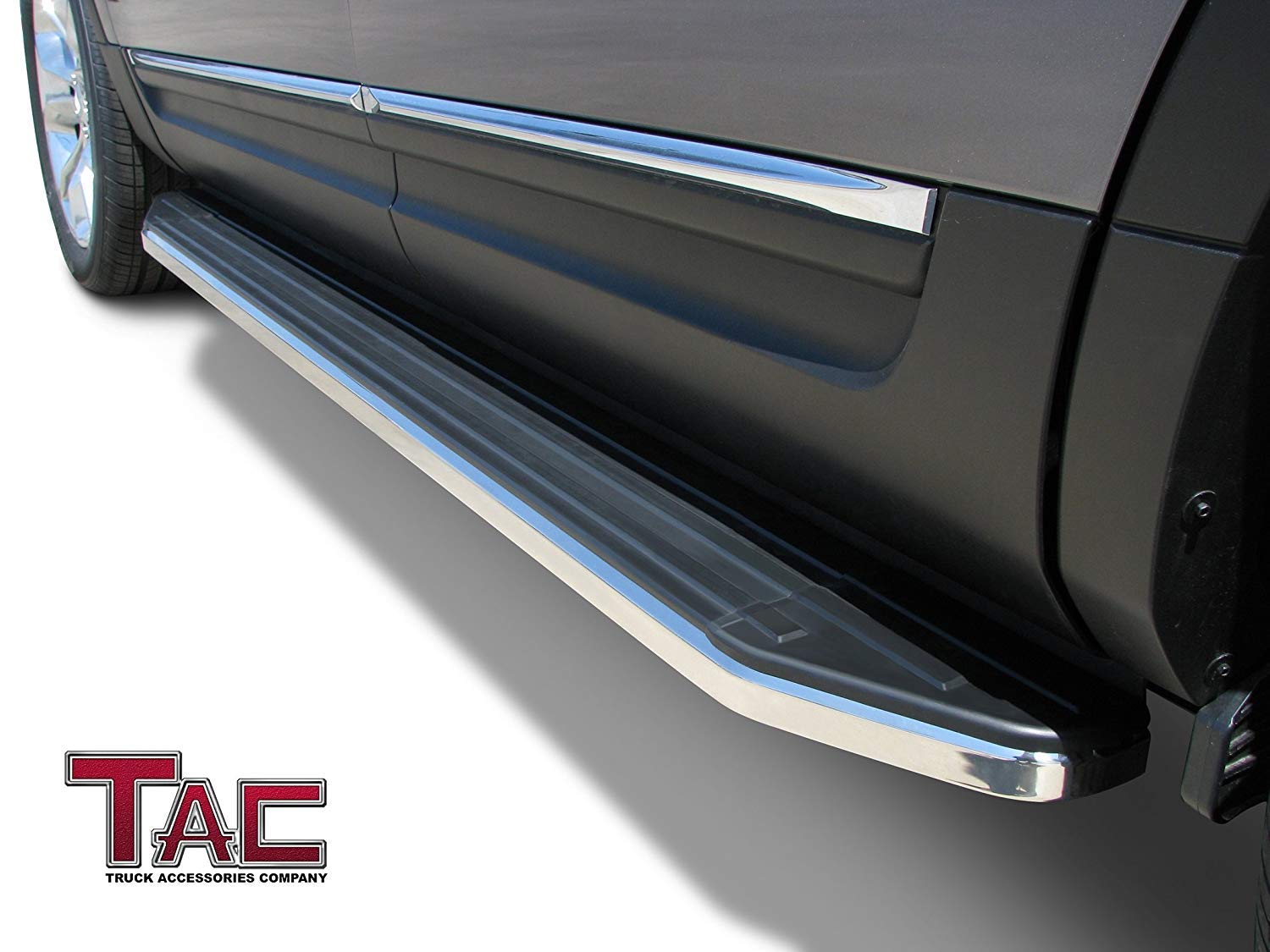 2011-2020 Toyota Sienna Aluminum Black Running Boards - Heavy Duty Side Steps Nerf Bars (Excludes SE Model) | Off Road Rock Panel Protection | 2-Piece Set for Enhanced Vehicle Access & Style