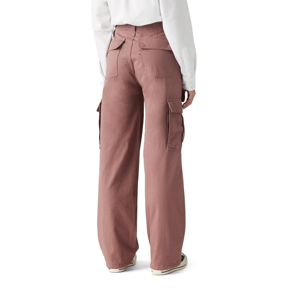 Levi's Women's '94 Baggy Cargo Jeans - High Waist Distressed Denim Pants for Casual Streetwear & Outdoor Adventures