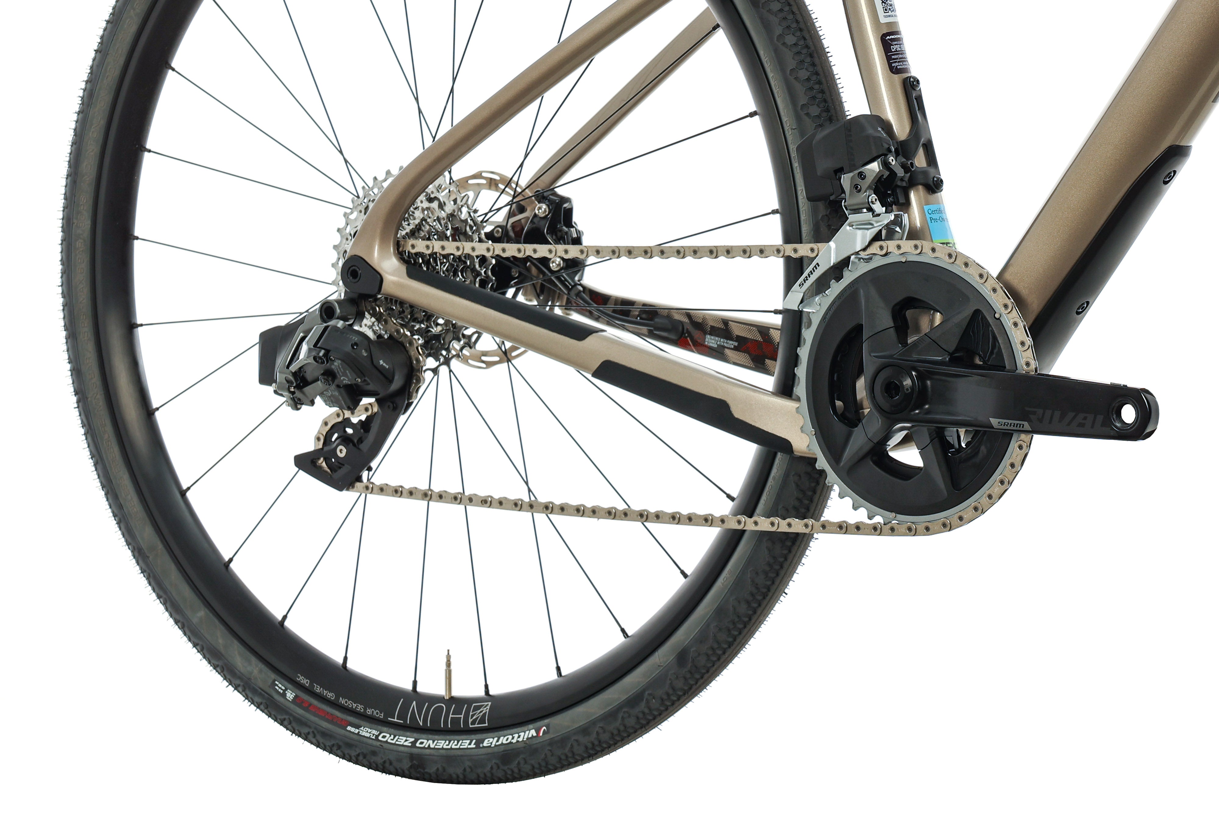 Argon 18 Dark Matter SRAM Rival eTap AXS Gravel Bike 2023 - XX Small Size | Lightweight Carbon Frame, Wireless Shifting | Perfect for Off-Road Adventures, Commuting & Bikepacking